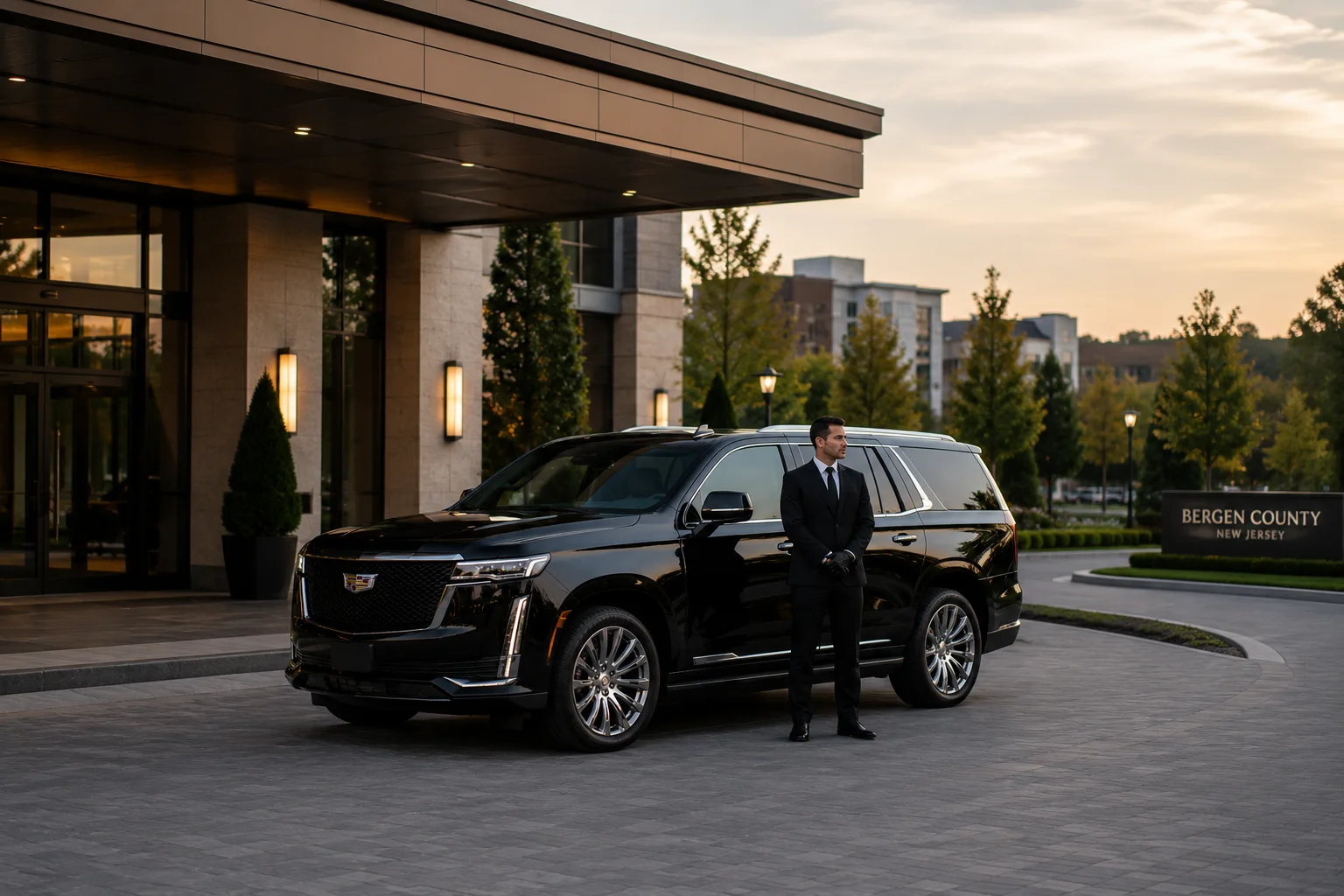 Bergen County limo service NJ luxury car