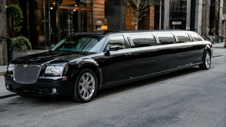 Black Stretch Limousine Service Luxury Chauffeur Transportation