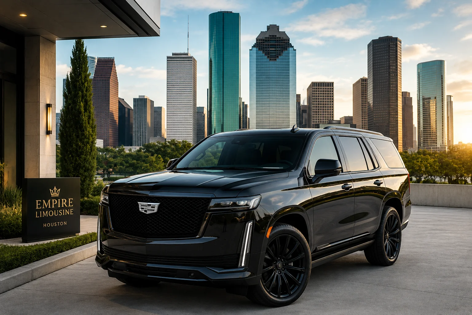 Houston limousine service luxury car Texas