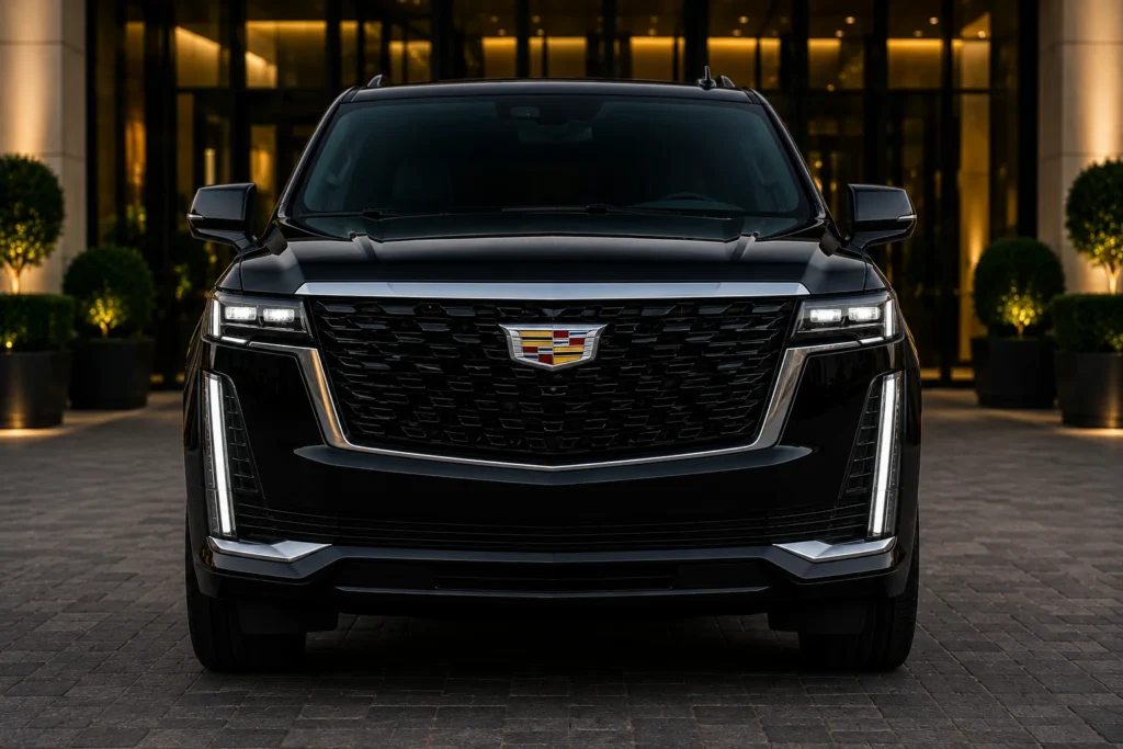 luxury SUV car service Cadillac Escalade chauffeur fleet
