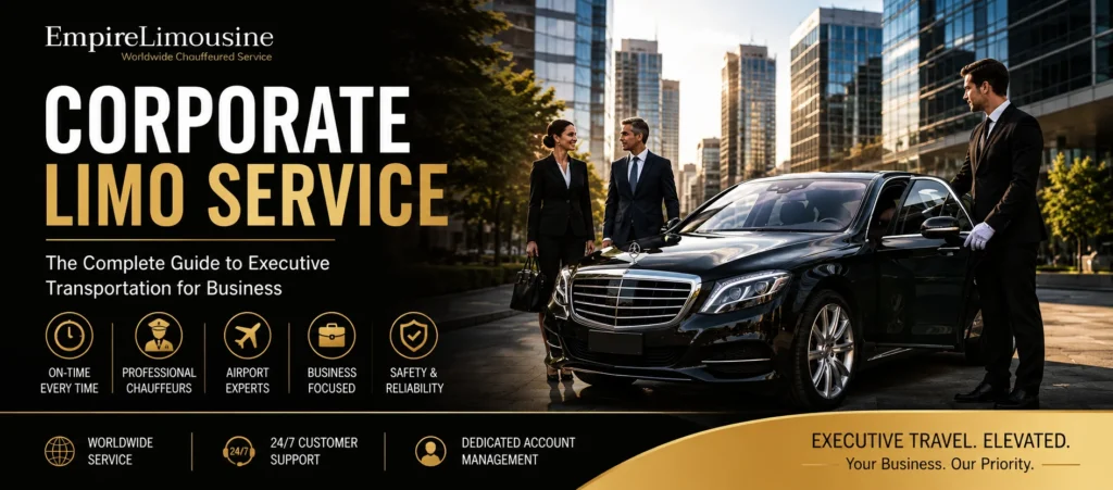 What Is Corporate Limo Service? Benefits for Business Travel and Corporate Events