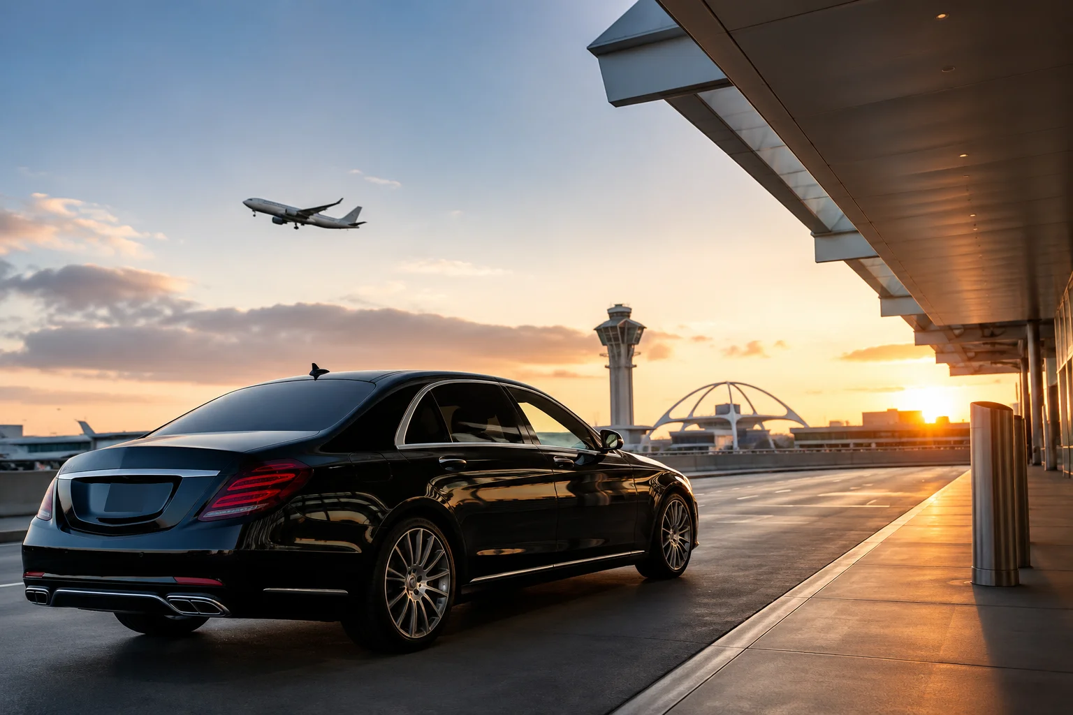 Luxury LAX airport transfer with Empire Limousine in Los Angeles