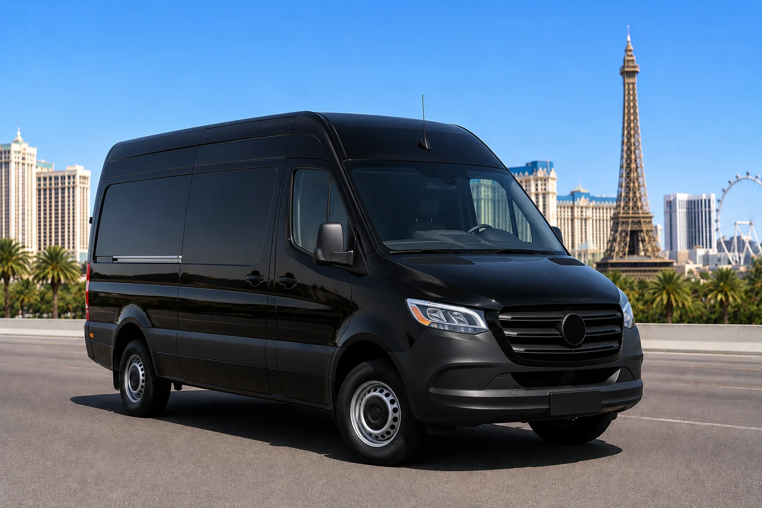 sprinter van rental Las Vegas luxury Mercedes Sprinter van