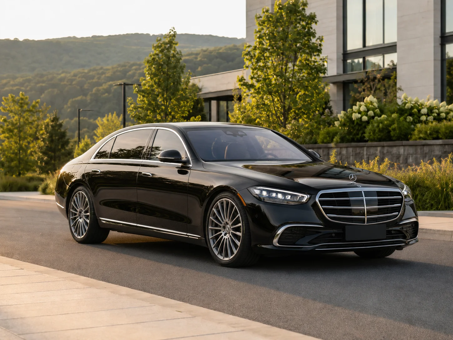 Luxury sedan for Lehigh County limo service and Lehigh Valley car service